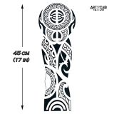 Temporre-Ttowierung-Temporary-Tattoo-Maori-Sleeve-ArtWear-Tattoo-SLEEVE005-XL-0-0