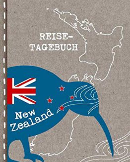 Reisetagebuch-Neuseeland-Tagebuch-zum-Selberschreiben-Abschiedsgeschenk-fr-Reise-Auslandsjahr-Aupair-Auslandssemester-Auswanderung-Checklisten-Punktraster-Notizbuch-Abschiedsbuch-Geschenk-0