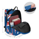 Australien-Flagge-2-in-1-Rucksack-abnehmbar-Schultertasche-Schultasche-Computertasche-Crossbody-Bag-Daypack-0-4