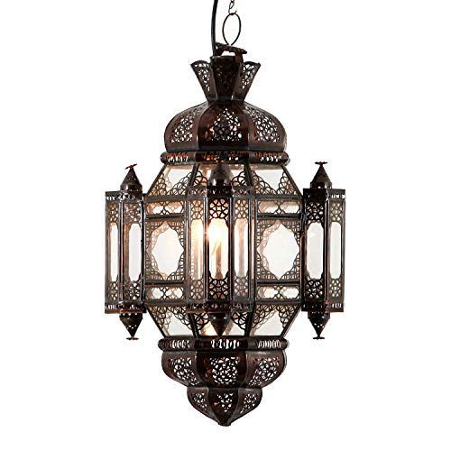 Casa-Moro-Orientalische-Lampe-Moula-Klar-Hoehe-60cm-O-26-cm-aus-Metall-Glas-Marokkanische-Haengelampe-Kunsthandwerk-aus-Marrakesch-Prachtvolle-Pendelleuchte-wie-aus-1001-Nacht-L1360-0-1