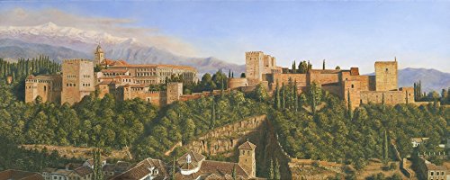 La-Alhambra-Granada-Poster-Print-by-Richard-Harpum-36-x-14-0