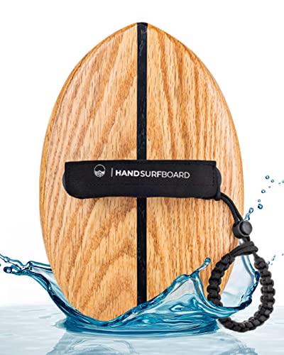 Woodsandwaves-Handboard-Das-1-Surfbrett-to-Go-Neuartiges-Hand-Surfboard-aus-bruchfestem-Hartholz-inkl-Tasche-Bodyboard-Surf-Trend-aus-Australien-fuer-Anfaenger-und-Profis-0