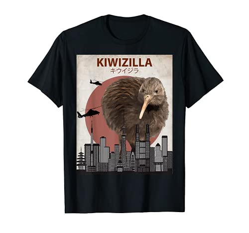 kiwizilla-Funny-Kiwi-T-Shirt-Neuseeland-Bird-Lovers-Geschenk-0