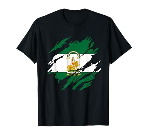 Andalucia-Andalusien-Flagge-T-Shirt-0