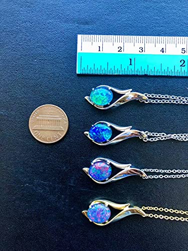 Australischer-schwarzer-Opal-Triplett-oder-massiver-australischer-weisser-Opal–Feueropal–11-x-8-mm-echter-australischer-Opal-Halsketten-Anhaenger-in-Sterlingsilber-vergoldeter-Damenschmuck-0-4