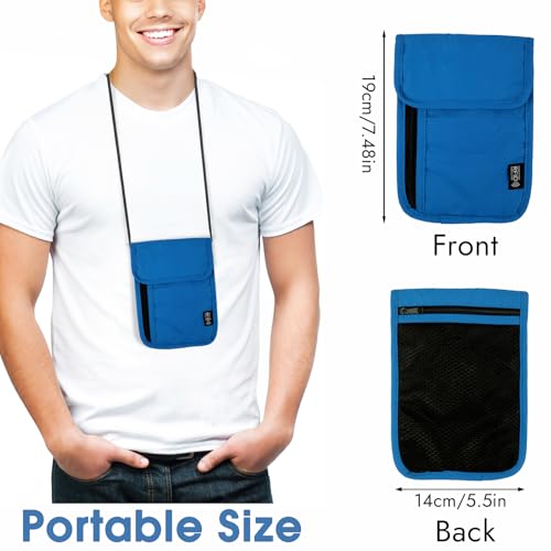 Brustbeutel-mit-RFID-Schutz-Anti-Diebstahl-Unisex-Reisegeldbeutel-Wasserdicht-Schwarz-Handy-Umhaengetasche-HerrenBrustbeutel-Jungen-fuer-PassportKreditkartenSmartphoneMuenzenGeld-0-1