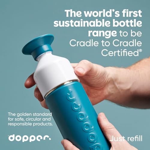 Dopper-Insulated-Thermosflasche-350ml-580ml-1L-Doppelwandig-auslaufsicher-haelt-24h-kalt9h-heiss-Edelstahl-Trinkflasche-Thermobecher-Kaffeebecher-Wasser-Tee-0-4