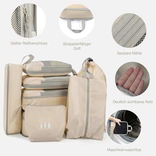 Kompressions-Packwuerfel-Set-mit-Kompression-Koffer-Organizer-Travel-Organizer-fuer-Koffer-und-Rucksack-Compression-Packing-Cubes-Komprimierbaren-Packwuerfeln-zur-Organisation-Packtaschen-Set-0-2