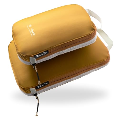 NORDKAMM-Profi-Packtaschen-mit-Kompression-Ultraleichtes-Koffer-Organizer-Set-Packing-Cubes-aus-wasserdichtem-Stoff-Packwuerfel-Packing-Cubes-Compression-0