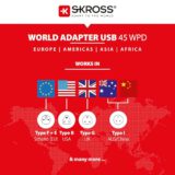 SKROSS-PRO-Light-USB-AC45PD-Universeller-Reiseadapter-in-die-Welt-und-zurueck-mit-2-USB-Anschluessen-45-W-Schnellladung-Spannung-und-Leistung-100-V-AC–700-W-250-V–1750-W-0-2 SKROSS-PRO-Light-USB-AC45PD-Universeller-Reiseadapter-in-die-Welt-und-zurueck-mit-2-USB-Anschluessen-45-W-Schnellladung-Spannung-und-Leistung-100-V-AC–700-W-250-V–1750-W-0-2
