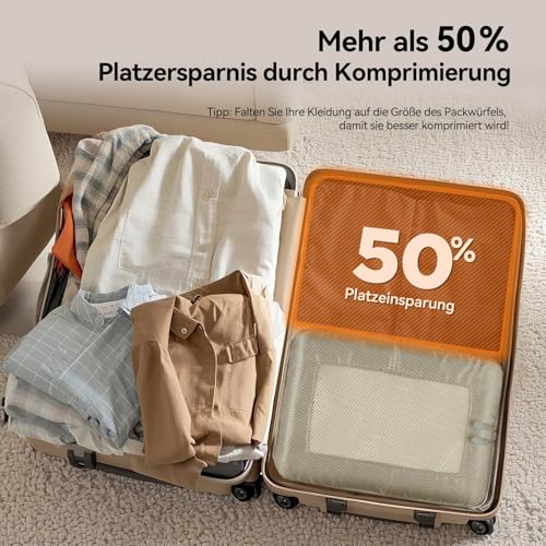 Time-Forest-8-teiliger-Packwuerfel-Compression-Packing-Cubes-Koffer-Organizer-Set-fuer-Rucksack-Koffer-Travel-bag-0-1