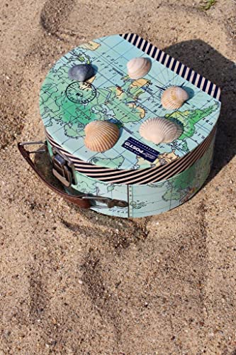 moses-Fernweh-Geschenkkoffer-Reiseerinnerungen-Deko-Koffer-mit-Grusskarte-zum-Verschenken-Geschenkbox-fuer-Hochzeiten-Geldgeschenke-Reisegutscheine-Weltkarten-Retro-design-0-2