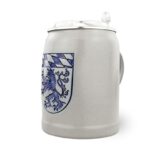 Bavariashop-PREMIUM-Bierkrug-Bayerische-Regierungsbezirke-Handgefertigter-Bierkrug-mit-Zinndeckel-05-Liter-0 Bavariashop-PREMIUM-Bierkrug-Bayerische-Regierungsbezirke-Handgefertigter-Bierkrug-mit-Zinndeckel-05-Liter-0