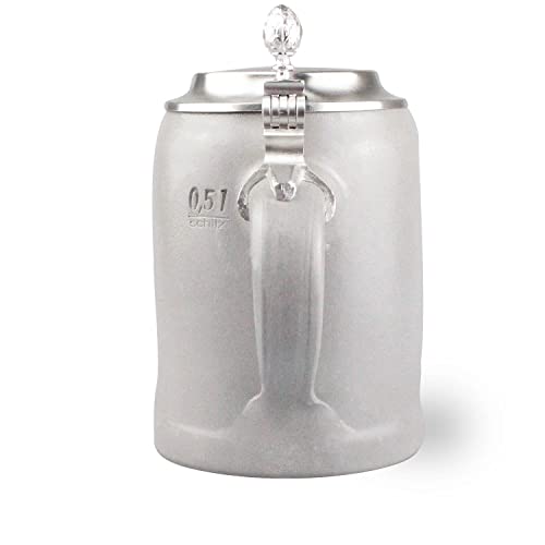 Bavariashop-PREMIUM-Bierkrug-Bayerische-Regierungsbezirke-Handgefertigter-Bierkrug-mit-Zinndeckel-05-Liter-0-2 Bavariashop-PREMIUM-Bierkrug-Bayerische-Regierungsbezirke-Handgefertigter-Bierkrug-mit-Zinndeckel-05-Liter-0-2