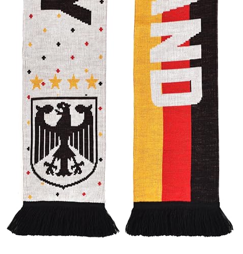 Euroscarves-Germany-Deutschland-Fussball-Strickschal-Stripes-0-2