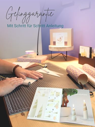 Wachsmann-100-reines-Bienenwachs-aus-Deutschland-Kerzen-selber-machen-Set–15-Bienenwachsplatten-15-x-20-cm-mit-Hanfdochten-fuer-15-Bienenwachskerzen-Dochte-21-cm-Adventskerzen-Geschenk-0-1