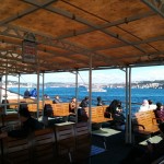 Boot über Bosporus