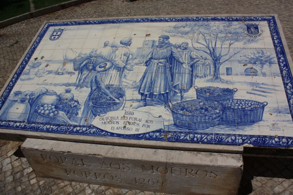 Faro Azulejos in der Altstadt