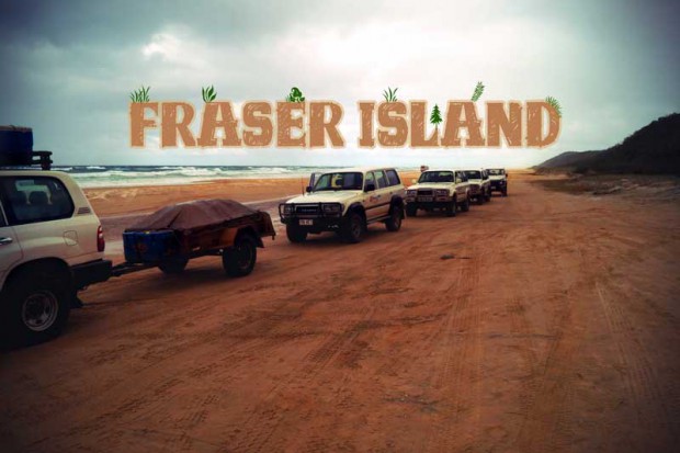 Jeeptour auf Fraser Island Australien