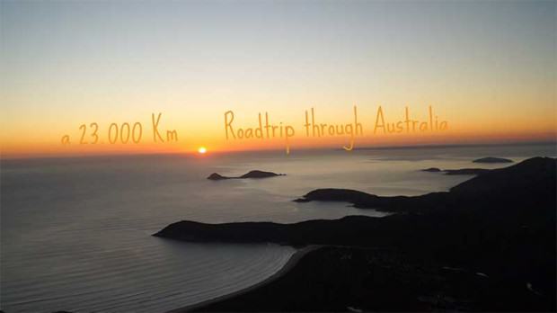 Orbiting Australia