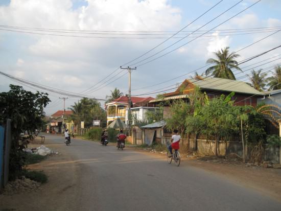 Batambang Landstraße