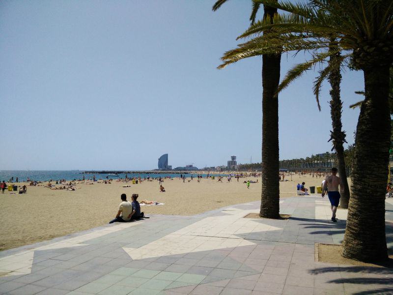 Strand von Barceloneta