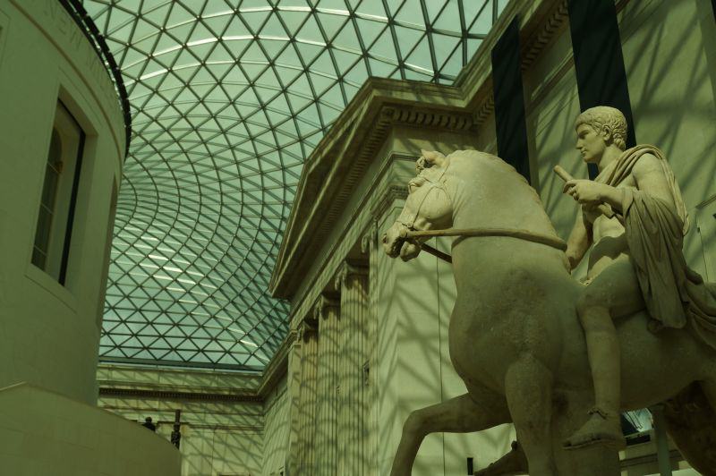 Glaskuppel im British Museum