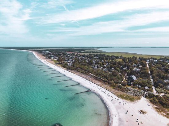 Baltic Sea ahrenshoop birdsview