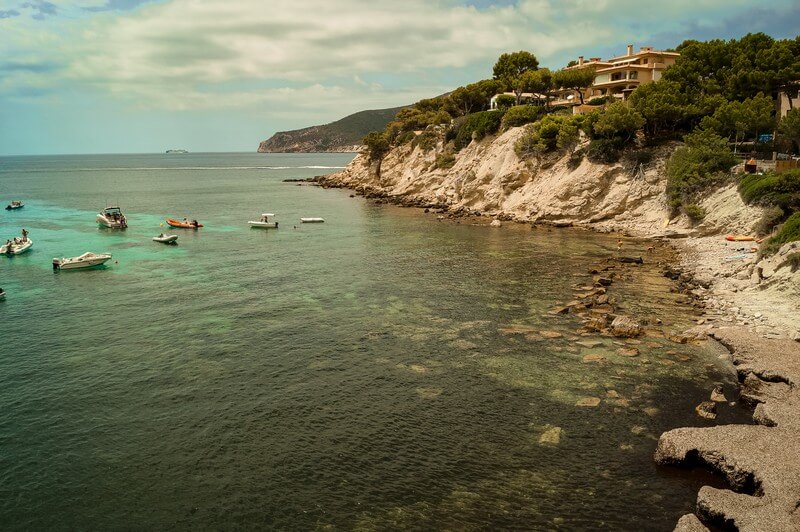 Küste von Sant Elm auf Mallorca