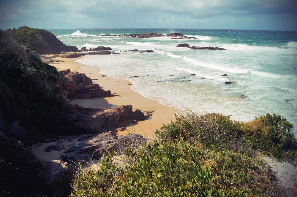 Küste im Südosten von New South Wales in Australien