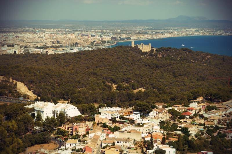 Blick über Palma de Mallorca