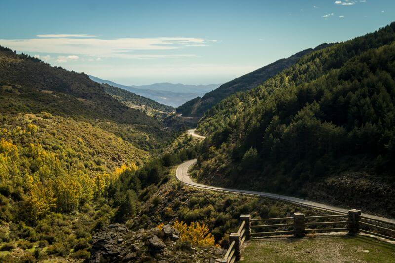 Roadtrip Andalusien - Straße durch die Sierra Nevada