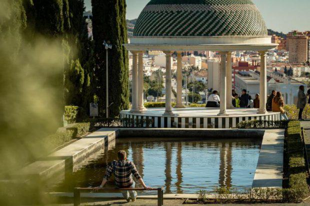 malaga tipps botanischer Garten Pavillion