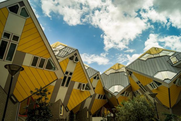 Kubus Häuser in Rotterdam
