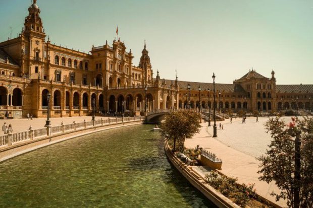 Plaza de Espanha in Seville