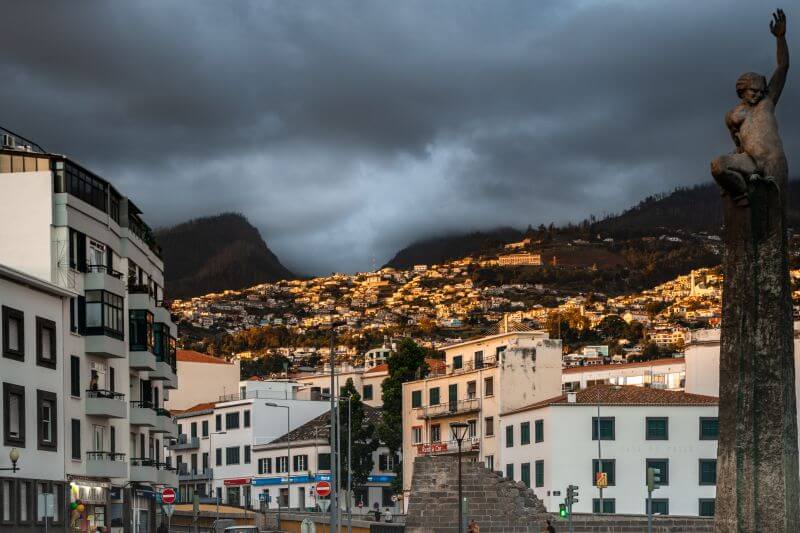 Häuser in Bergen in Funchal