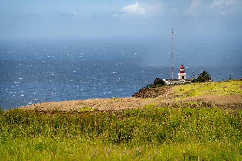 Ponta do Parko Leuchtturm