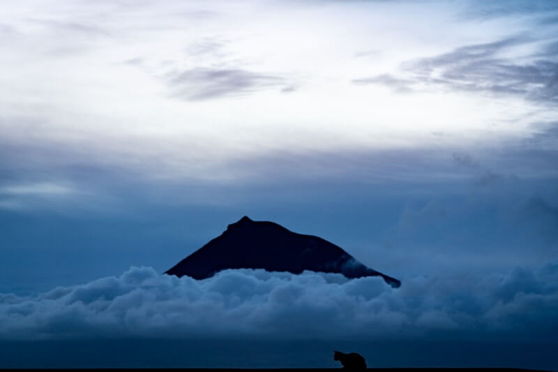 Pico Vulkan - Blick von Faial