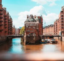 Hamburg Poggenmuehlenbruecke Speicherstadt