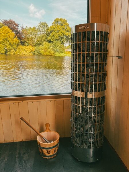 Ahoi Saune Ofen mit Aufguss