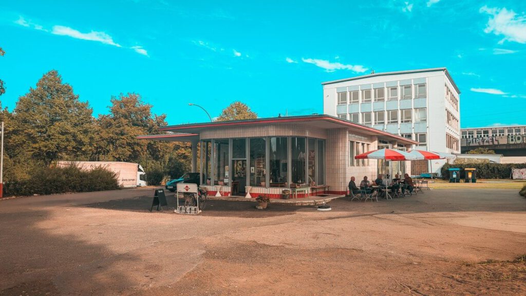 Oldtimer Tankstelle in Hamburg