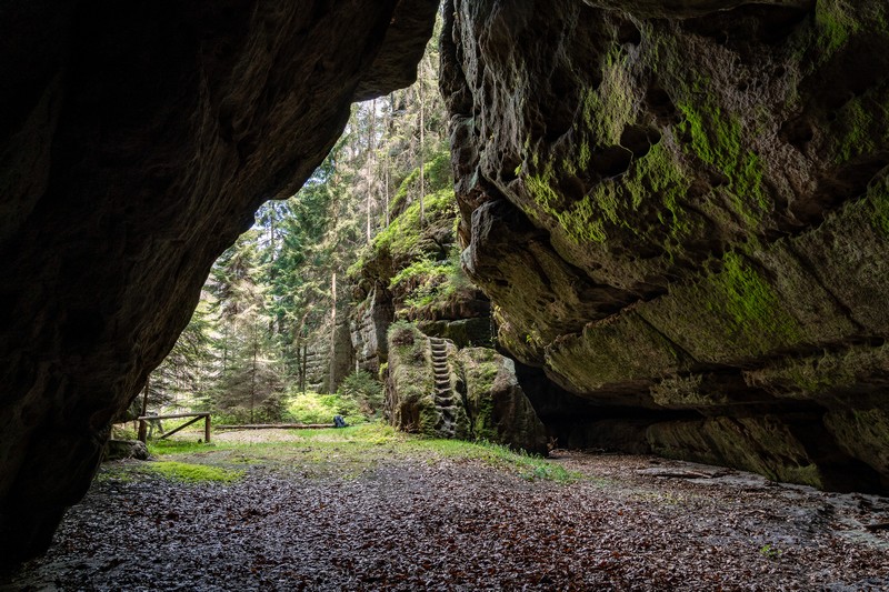 Webergrotte in der Sächsischen Schweiz