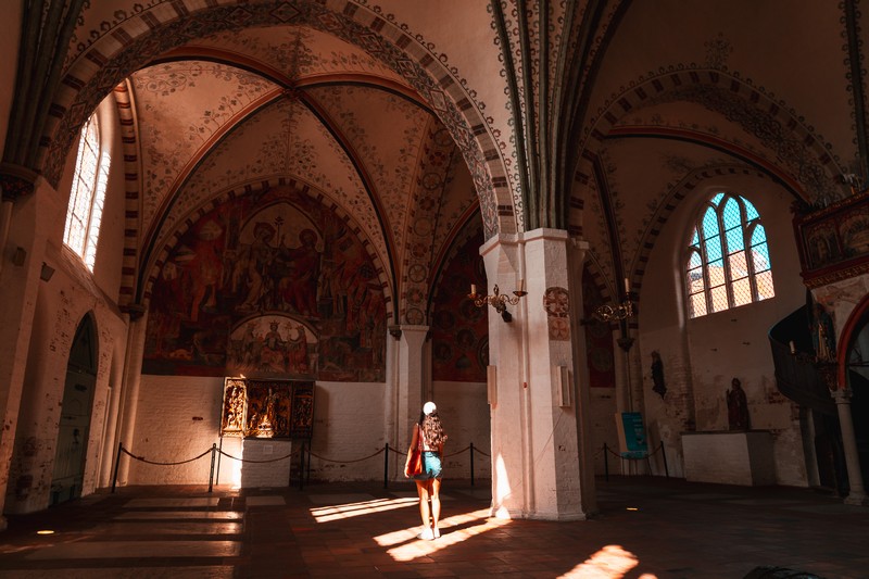 Church hall of the Heiligen-Geist Hospital in Lübeck