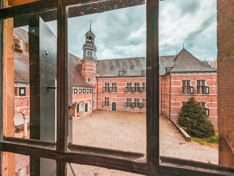 Der Innenhof des Schloss Reinbek.