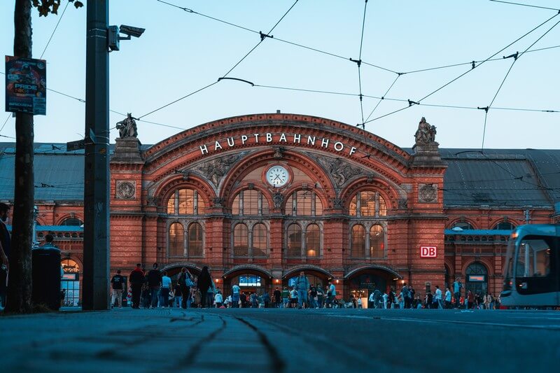 Bremen Hauptbahnhof Frontansicht