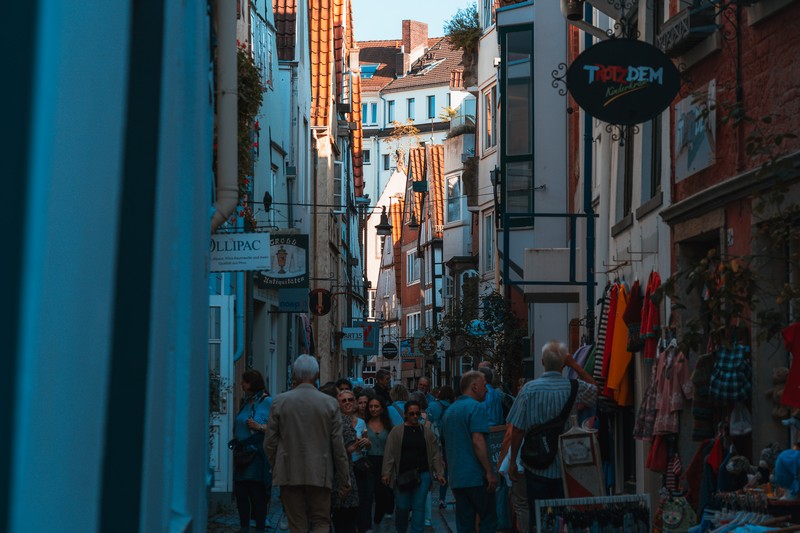 Schnoor Viertel in Bremen