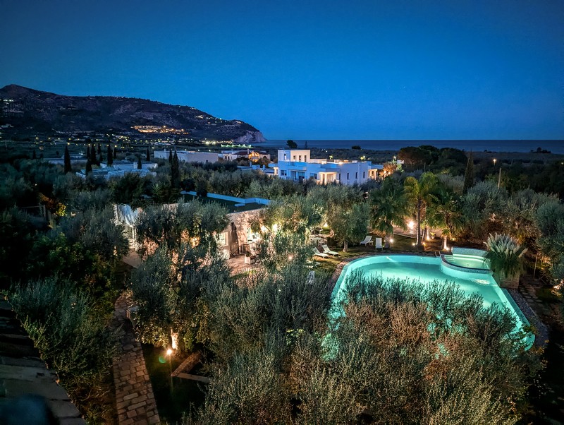 Der Blick vom Torre des Hotel Torre Santamaria Resort