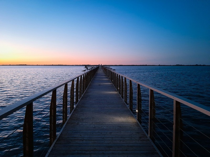 Holzbrücke Lago di Lesina