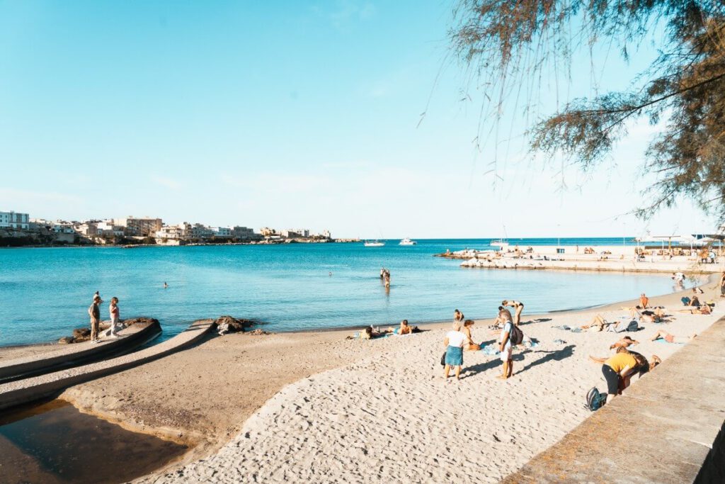 Spiaggetta del Molo: Strand an der Bucht von Otranto