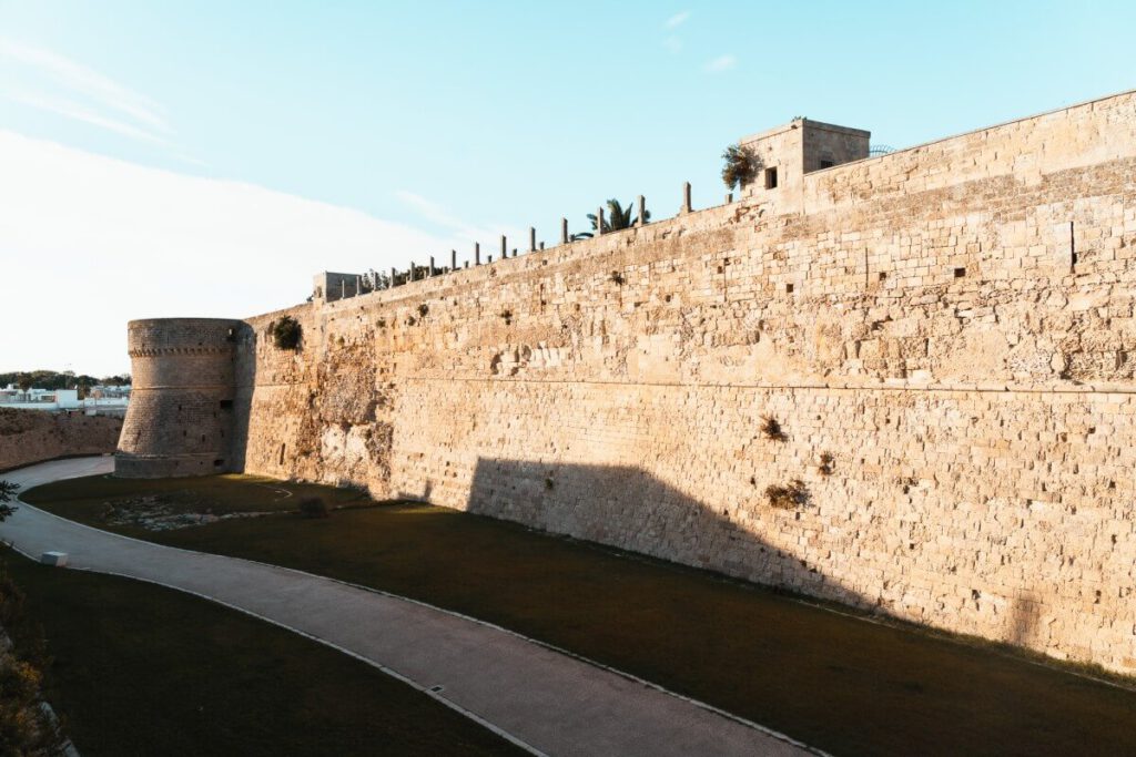 historische Stadtmauer von Otranto